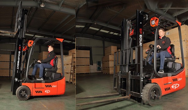 3 wheel electric forklift REGO CPD20L2 - 2t.
