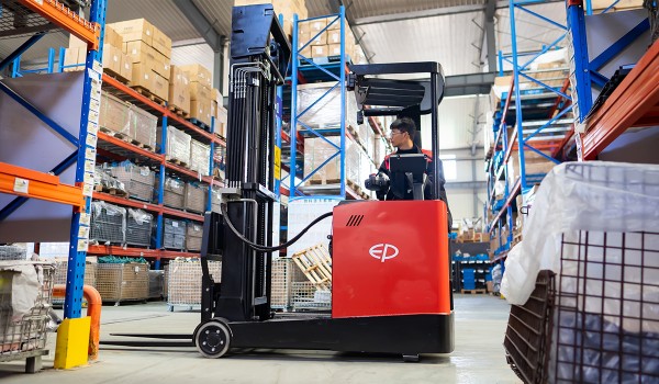 Reach truck REGO EP CQD16L - 1.6t.